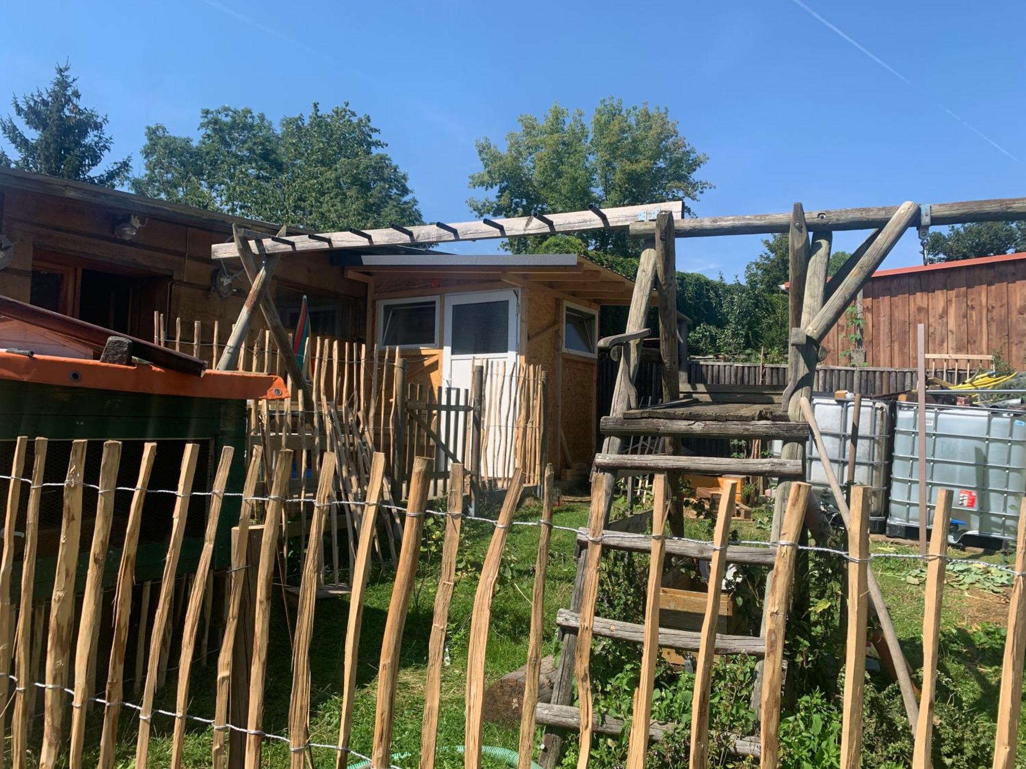 Blockhausvermietung "Vor Dem Groeperntor" Quedlinburg Buitenkant foto