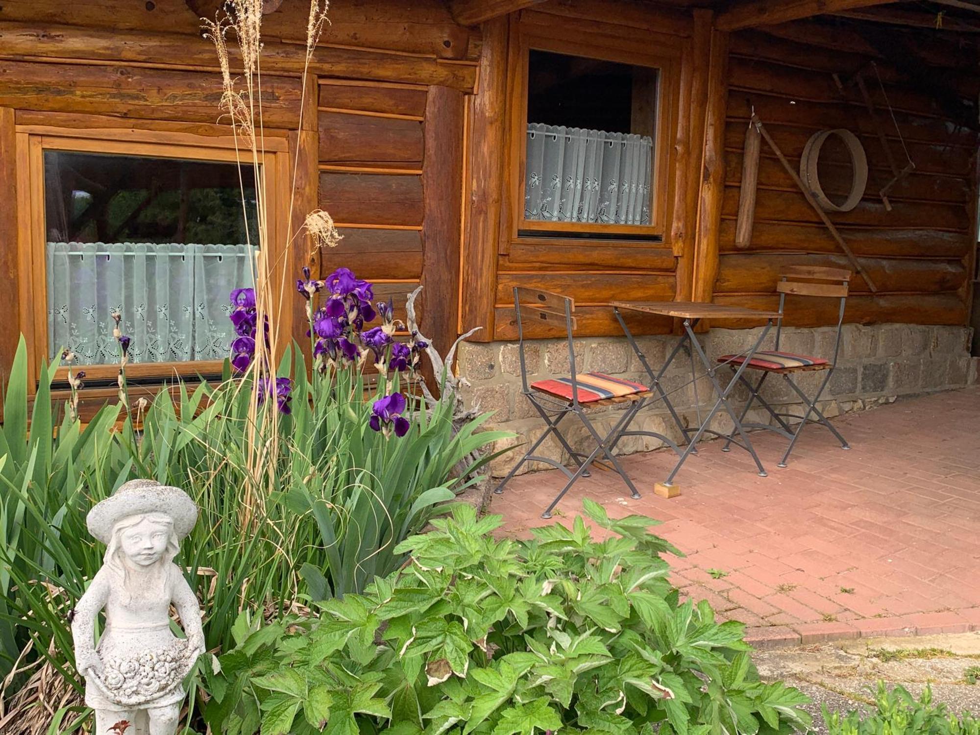 Blockhausvermietung "Vor Dem Groeperntor" Quedlinburg Buitenkant foto