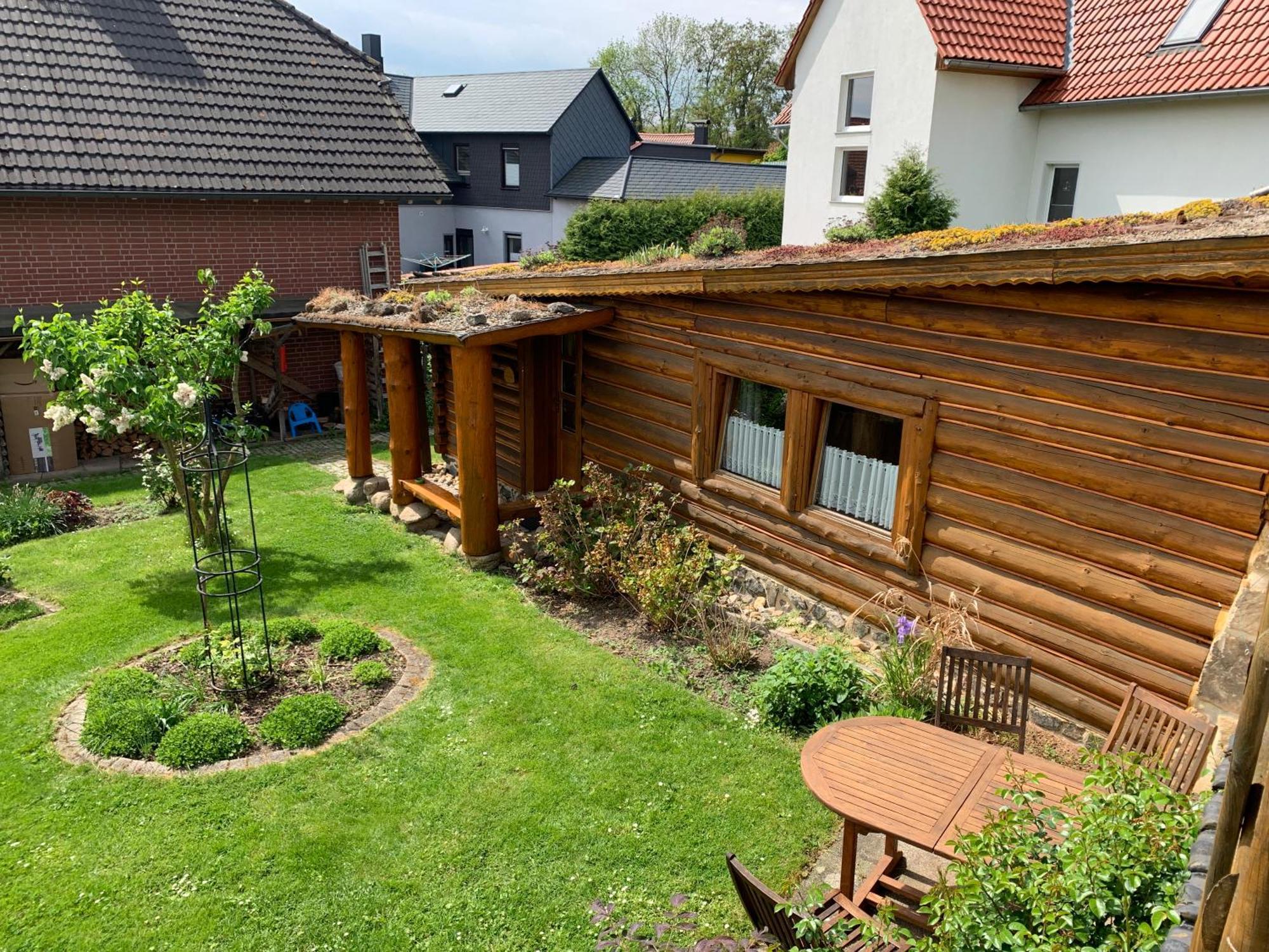 Blockhausvermietung "Vor Dem Groeperntor" Quedlinburg Buitenkant foto